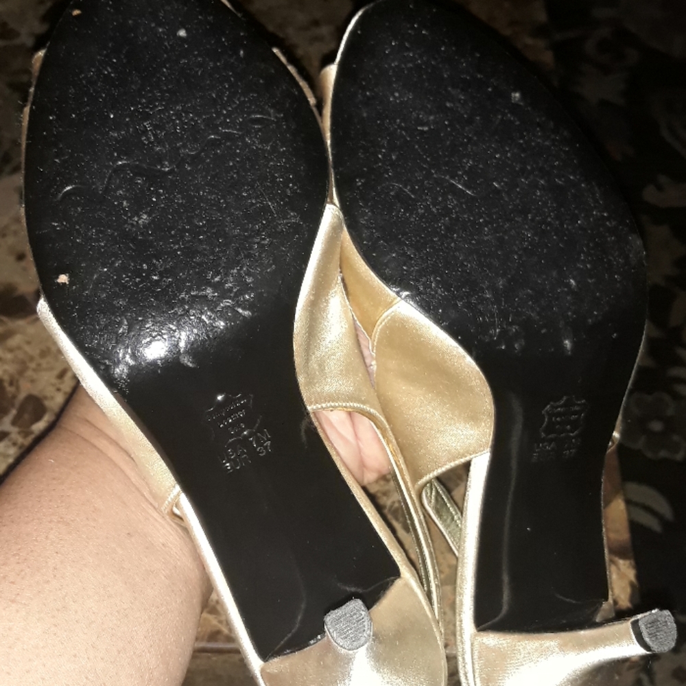 Nina New York Fabric Open Toe Slingback - Picture 4 of 5